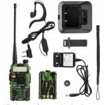 UV-5R HTQ Camov WALKIE-TALKIE | R BF UV-5R 5W HT C