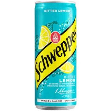 SCHWEPPES Bitter Lemon, bundžā 330ml