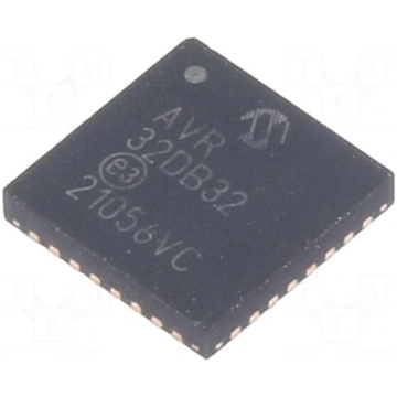 IC: AVR microcontroller | AVR32 | VQFN32 | Ext.int
