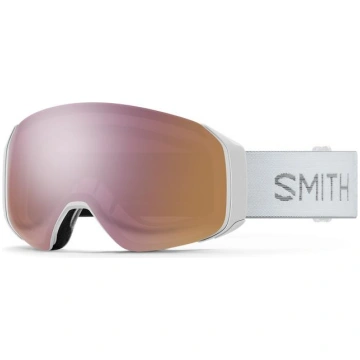 Smith 4D Mag S slēpošanas brilles, balta/rozā