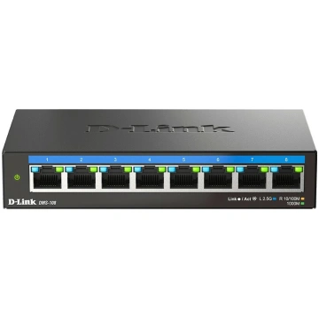 D-Link | DMS-108/E | 8-Port 2.5G Multi-Gigabit Des
