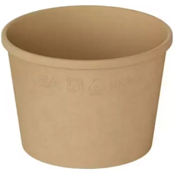 Vienreizlietojamie zupas trauki 380ml, 25 gab