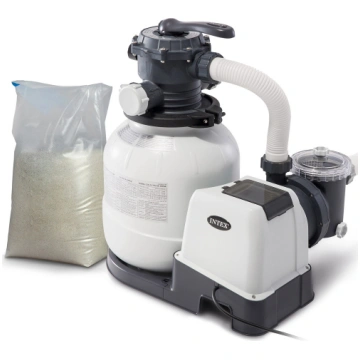 Smilšu filtrējošs sūknis 7900 l/h INTEX 26646 + 25