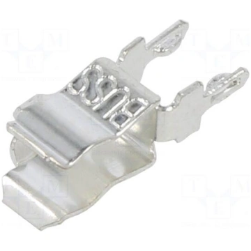 Fuse clips | THT | 5mm | Plating: tinned | Contact