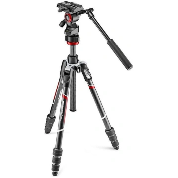 Statīvs Manfrotto MVKBFRTC-LIVE, oglekļa šķiedras