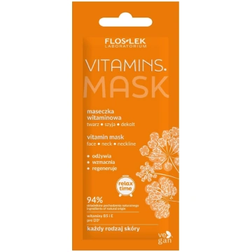 Floslek FLOSLEK Relax Time Maseczka witaminowa Vit