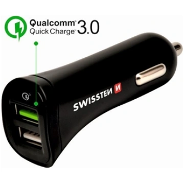 Swissten Quick Charge 3.0 Car charger 12 / 24V / 2