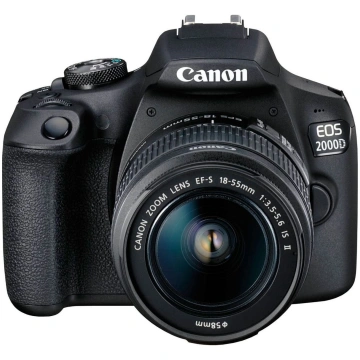 Canon EOS 2000D komplekts + EF-S 18-55 IS II