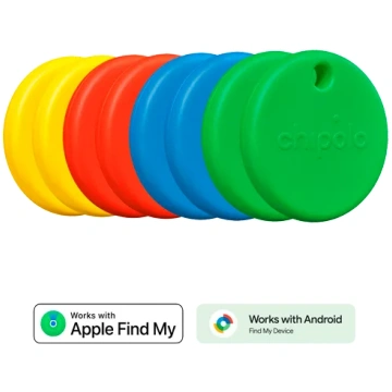 Chipolo POP Red/Blue/Yellow/Green - 8-Pack
