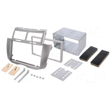 Radio mounting frame | Toyota | 2 DIN | silver PER