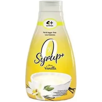 4 NUTRITION Syrup Zero 425 ml. Vanilinis syrupas