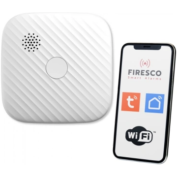 Smoke detector Tuya/WiFi ZR153SW-CB | FIR-ZR153SW-