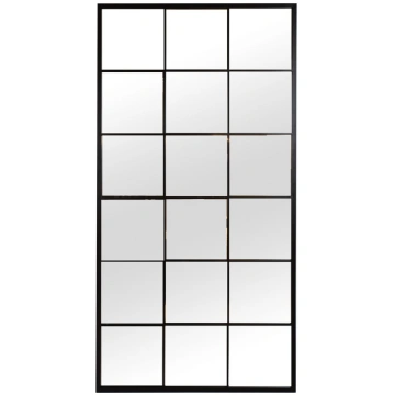 Spogulis SIMONE 90x180cm, melns 40108 COLLOMIX