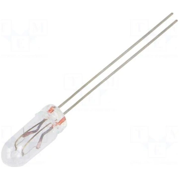 Filament lamp: miniature | 12VDC | 40mA | Bulb: T1