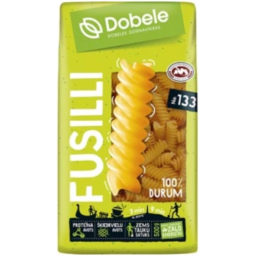 MAKARONI FUSILLI SPIRĀLES DOBELE 500G