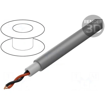 Wire: loudspeaker cable | 2x2,5mm2 | stranded | OF