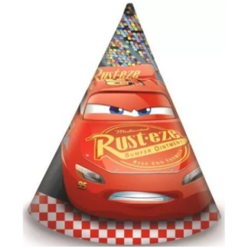 Disney Cars ballītes cepures (6 gabali)