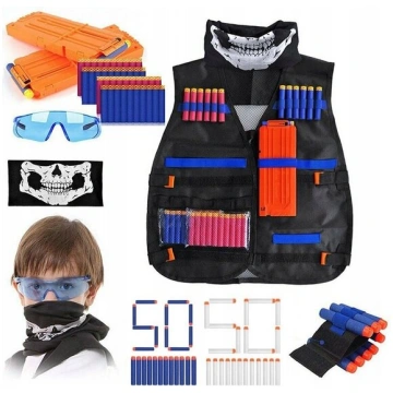 100 Šautenes šautriņu palaišanas vestes brillēm bē