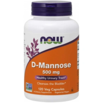 D-Mannose 500 mg Now Foods 120 vcaps