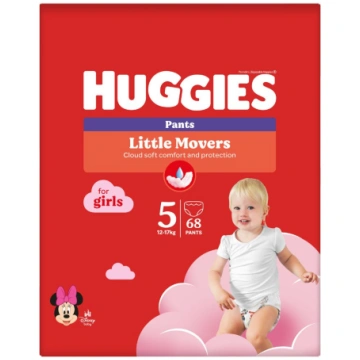 Huggies Pants biksītes meitenēm kastē S5 12-17kg 6