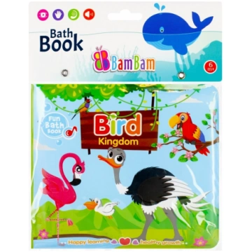 Bērnu grāmata BamBam Bird Kingdom, daudzkrāsaina