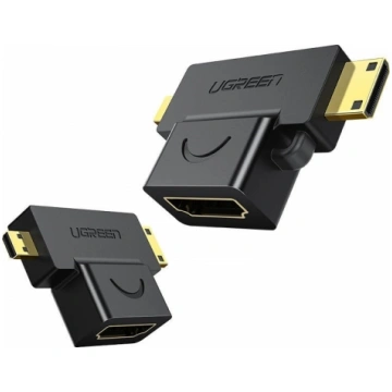 UGREEN 20144 adapter mini / micro HDMI to HDMI (bl