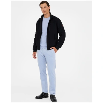High-tech fabric bomber jacket LIUJO