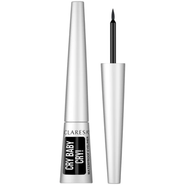 Claresa_cry Baby Cry Eyeliner ūdensizturīgs Melns 