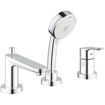GROHE Vannas maisītājs BauEdge,3 caurumu, hroms 25