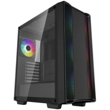 DeepCool CC560 ARGB V2 Midi torņa korpuss, melns O