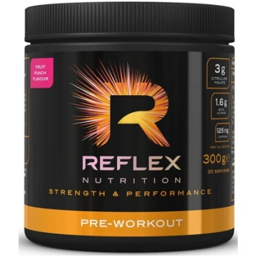 Reflex Nutrition pirms treniņa, augļu punšs - 300 