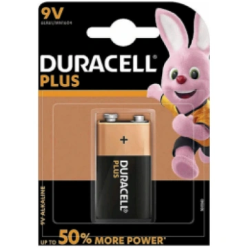 Baterija Duracell 9V Powe Plus Krona (500039412530