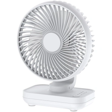 Klusais galda ventilators, 4000mAh USB uzlādējams