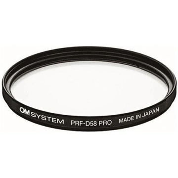 OM SYSTEM PRF-D58 PRO MFT protective filter 58mm