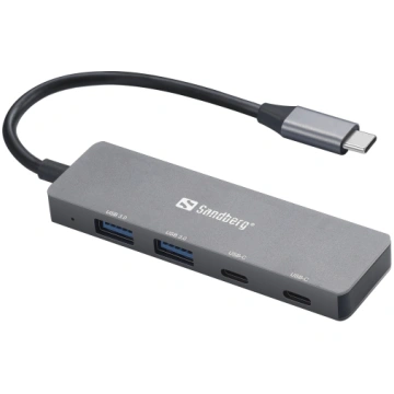 Sandberg 136-50 USB-C to 2xUSB-A+2xUSB-C Hub 136-5