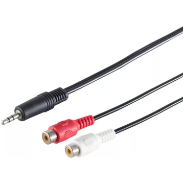 Audio kabelis ShiverPeaks 30771-1.5 — 3,5 mm stere