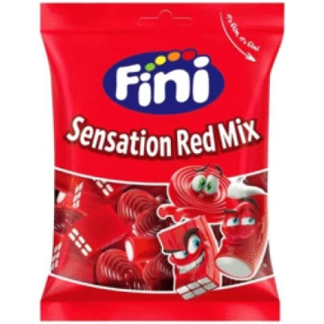 Želejkonfektes Sensation Red Mix FINI 90g