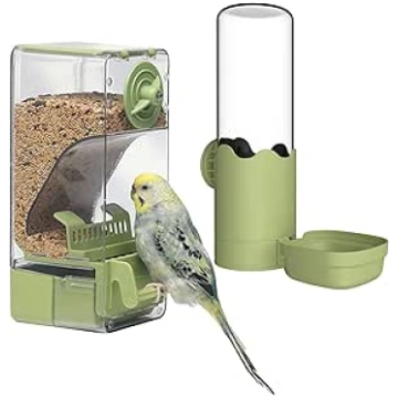 Automatic Bird Feeder Water Dispenser Set, Bird Ca