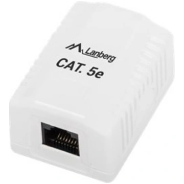 Lanberg network surface mount box OU5-0001-W