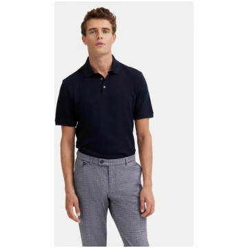 Bugatti Polo 8150-75104C Tumši zils Regular Fit