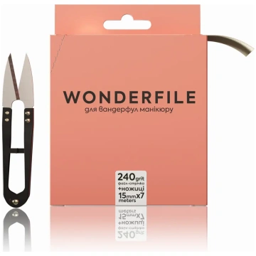 Wonderfile Maināms fails-lente 130x15mm, 240gr, 7m