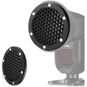 NEEWER „Flash Honeycomb Grid” magnētiskais zibspul