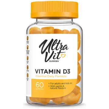ULTRAVIT Gummies Vitamin D3 košļājamās tabletes N6