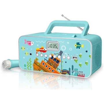 Muse M-29KB Image, 30 W, Portable radio CD/MP3 pla