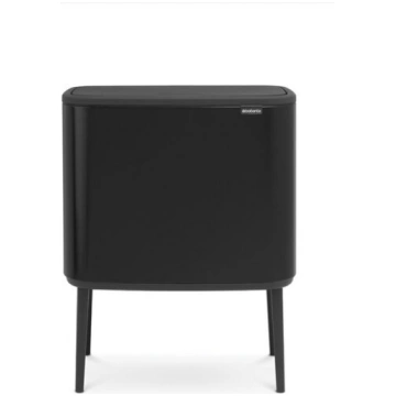Atkritumu tvertne Bo Touch bin 11+23L Matt Black B
