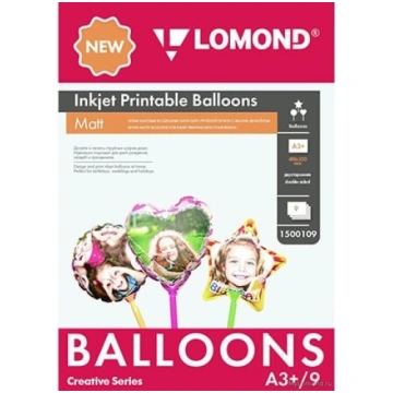 Lomond Inkjet Printable Baloons A3+, 9 sheets (Bal