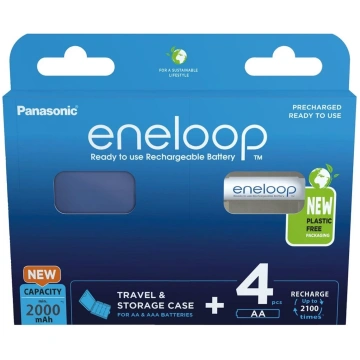 PANASONIC ENELOOP AA 2000 mAh uzlādējamās baterija