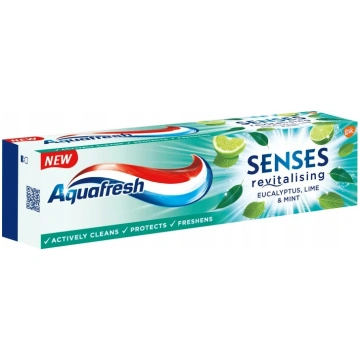 Zobu pasta Aquafresh Senses Revitalising, piparmēt