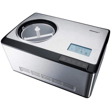 Steba IC 180, ice maker (stainless steel / black, 