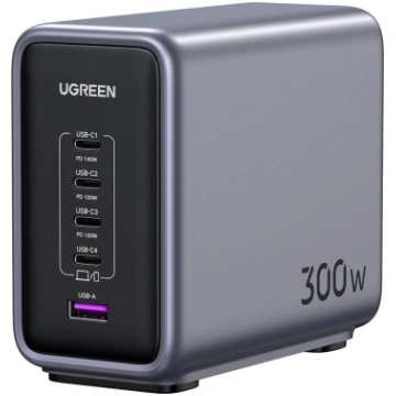 Lādētājs Ugreen Ugreen Nexode 300w 5-port Pd Gan F